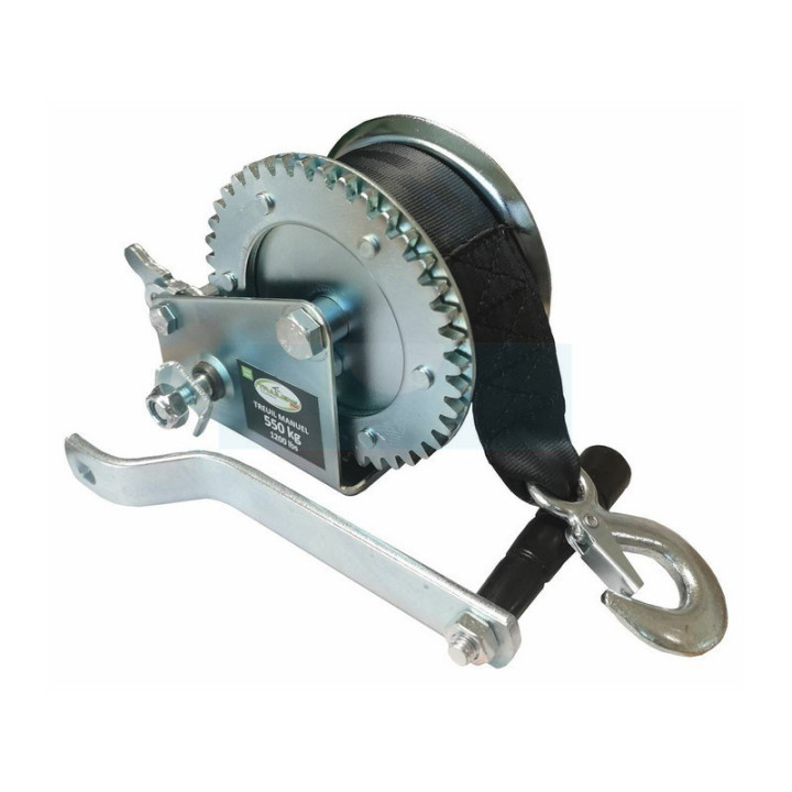 Treuil manuel à sangle 10m 550kg