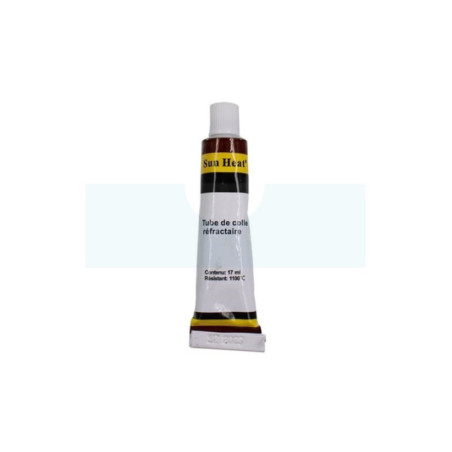 Colle réfractaire pour joint d'étanchéité des foyers, inserts et poêles. 20g (SH700)