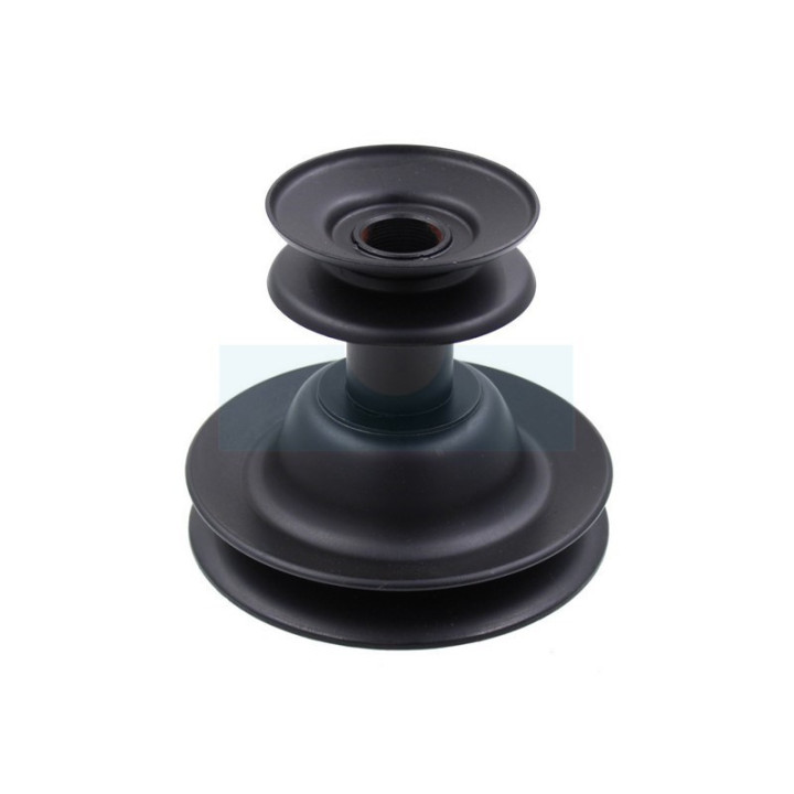 Poulie double sortie moteur pour tracteur tondeuse MTD (756-04023)