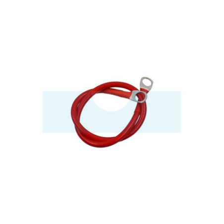 Câble batterie rouge avec cosse 40cm