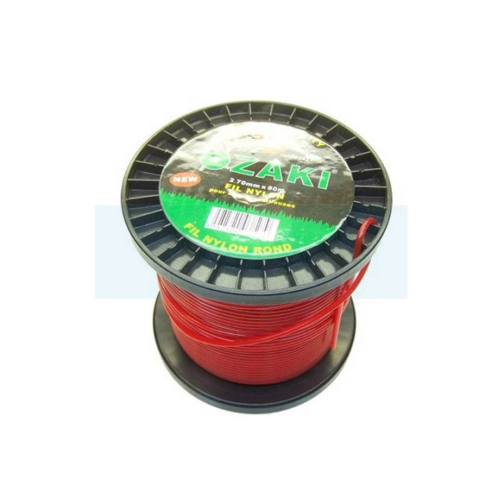 Fil nylon rond OZAKI pour débroussailleuse 2mm / 130m