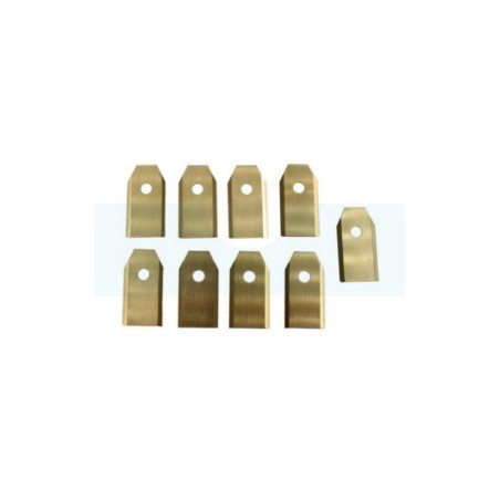 Kit de 9 lames avec traitement titane pour tondeuse robot Husqvarna (4cm) (966809501)