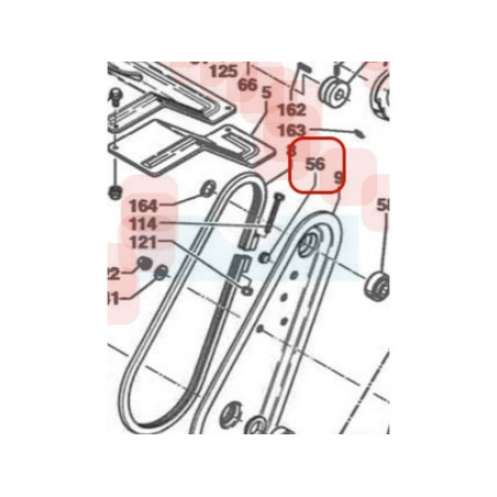 Bouchon de remplissage de pond pour motobineuse / tondeuse Sarp (0341000014)