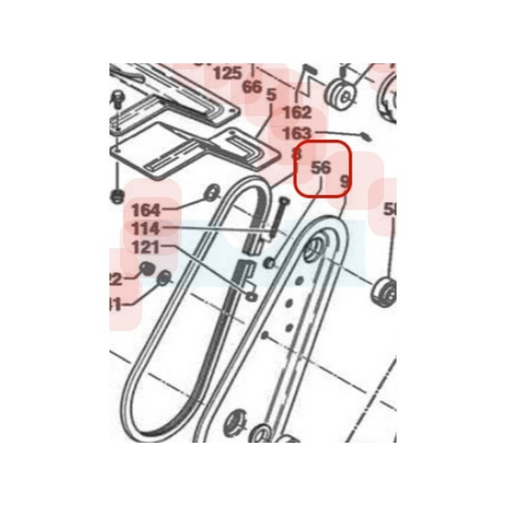 Bouchon de remplissage de pond pour motobineuse / tondeuse Sarp (0341000014)