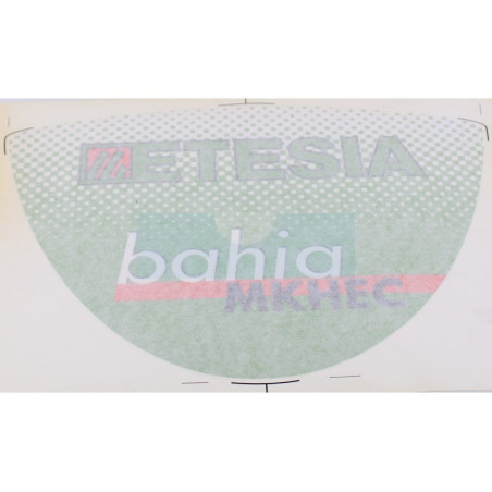 Autocollant pour tracteur tondeuse Etesia (37828)