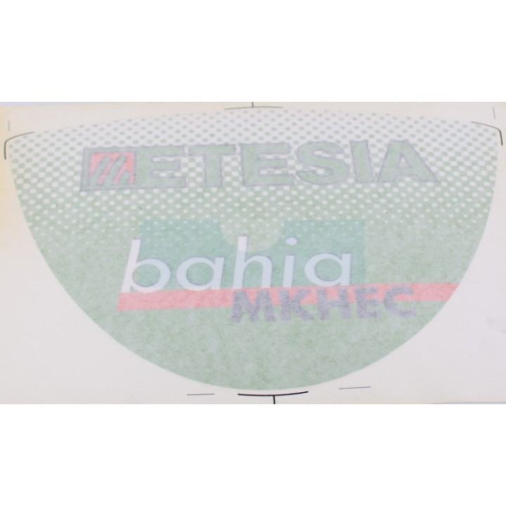 Autocollant pour tracteur tondeuse Etesia (37828)