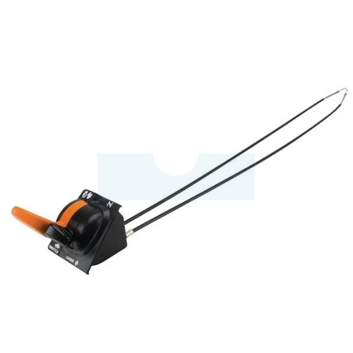 Commande d'accélérateur + starter pour tondeuse John Deere (AM140333)