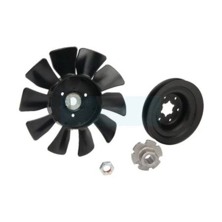 Kit ventilateur de boîte de vitesse pour tracteur tondeuse Alpina (1139-2201-01)