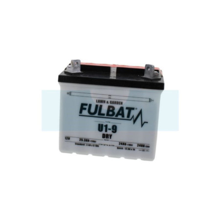 Batterie tracteur tondeuse Fulbat 12V 24Ah (U1L9)