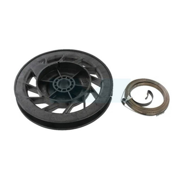 Poulie avec ressort de lanceur pour moteur Stiga (118550695/0)