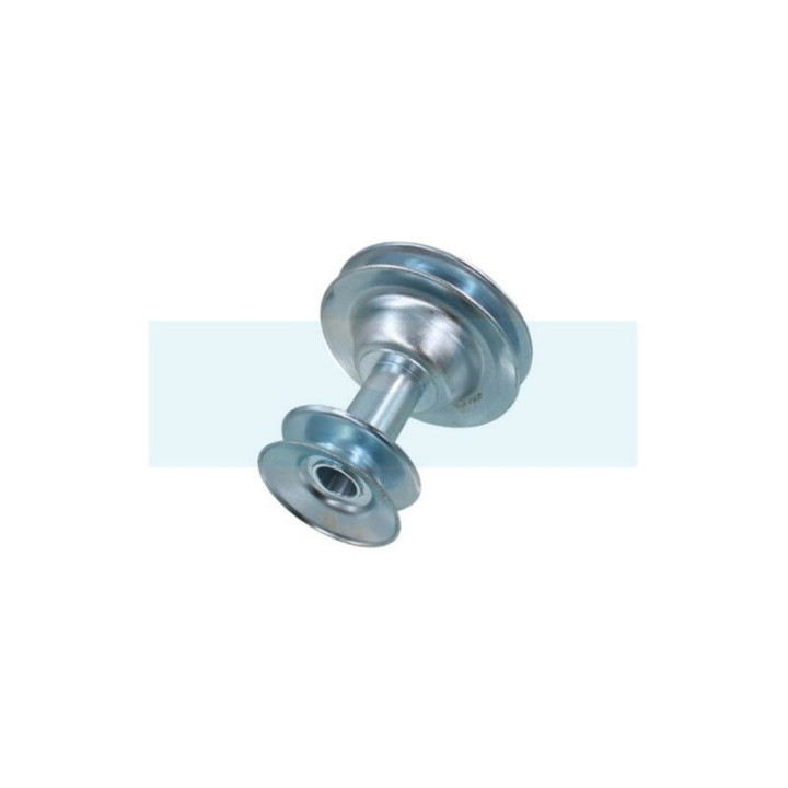 Poulie double pour tracteur tondeuse MTD (756-1182)
