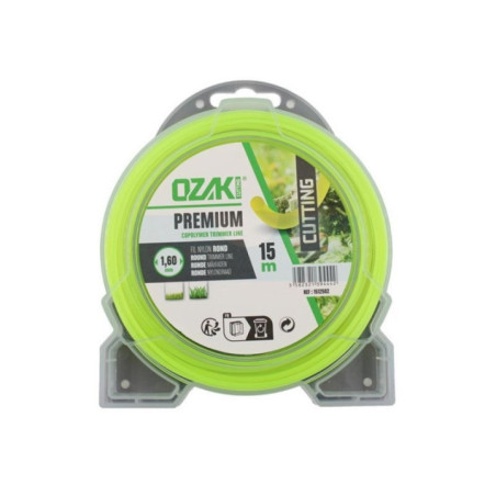 Fil nylon prenium Ozaki 1,6mm / 15m