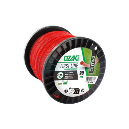 Fil nylon rond 3,3mm / 90m