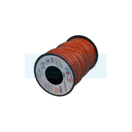 Fil nylon copolymère vortex Alu orange 3,9mm / 128m