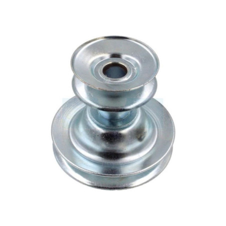 Poulie double sortie moteur pour tracteur tondeuse MTD (756-0488)