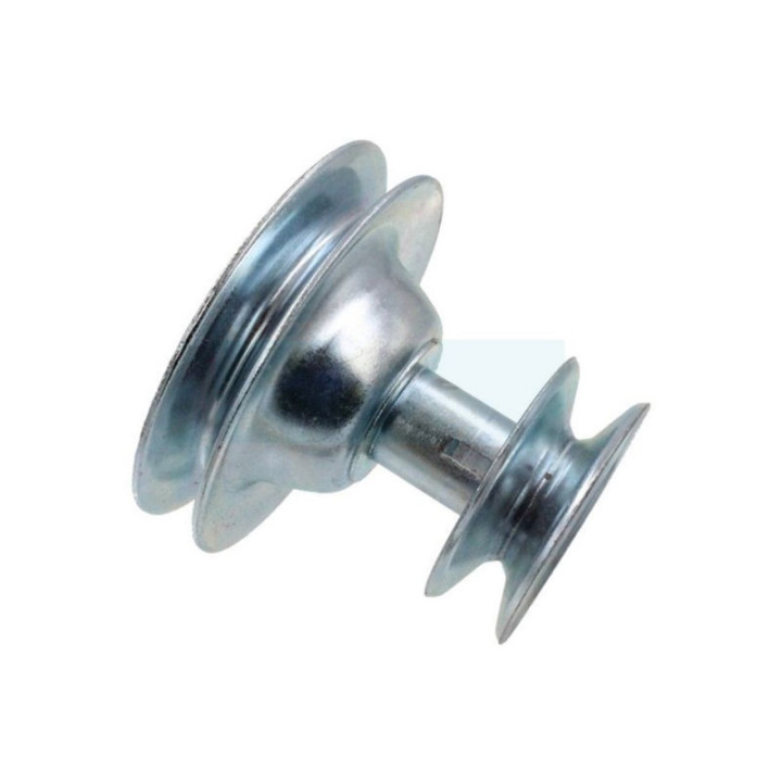 Poulie double sortie moteur pour tracteur tondeuse MTD (756-0488)
