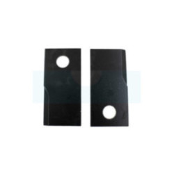 Kit de 2 lames pour tracteur tondeuse Oleo Mac (532950602013)