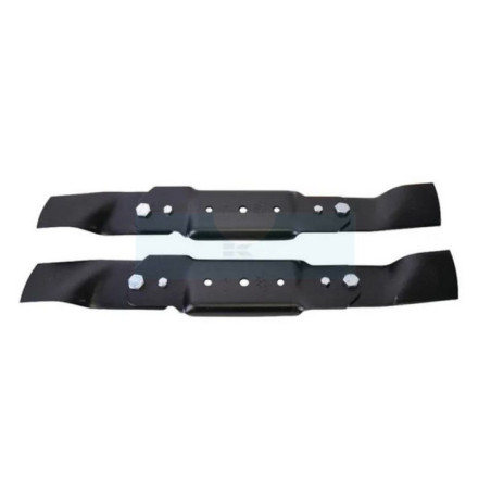 Jeu de 2 lames pour tracteur tondeuse Stiga (1134-9120-01)