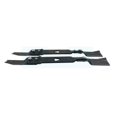 Kit de 2 lames pour tracteur tondeuse Stiga (50cm) (1134-9117-01)