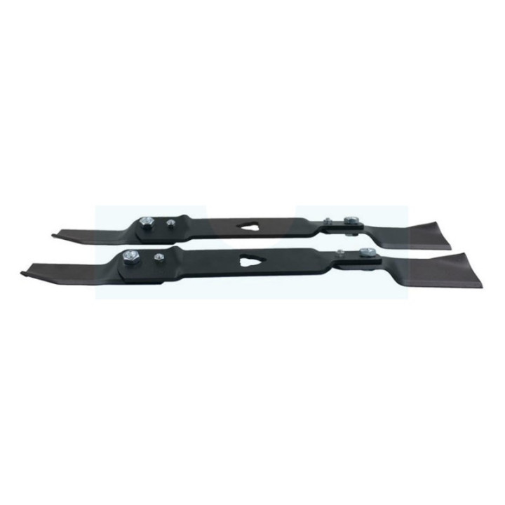 Kit de 2 lames pour tracteur tondeuse Stiga (50cm) (1134-9117-01)