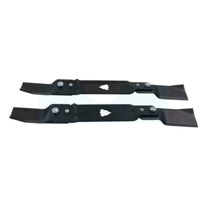 Kit de 2 lames pour tracteur tondeuse Stiga (50cm) (1134-9117-01)