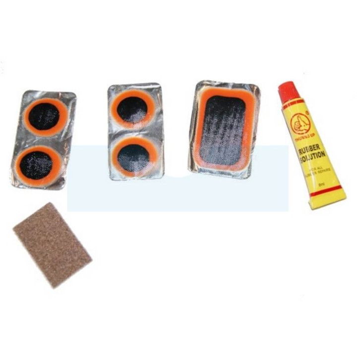 Kit de réparation (rustine) pour chambre à air