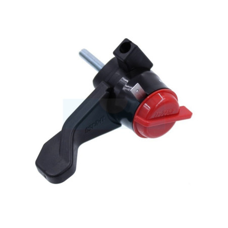Manette d'accélération universelle avec bouton stop