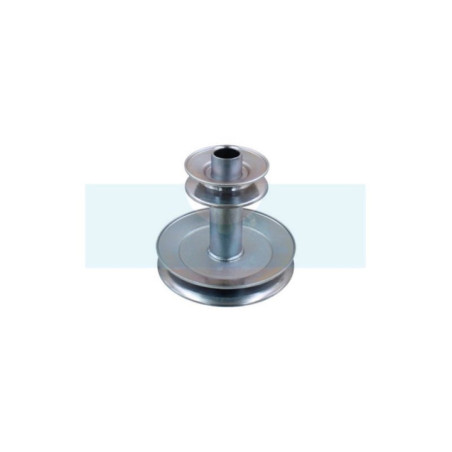 Poulie double pour tracteur tondeuse MTD (75604310)