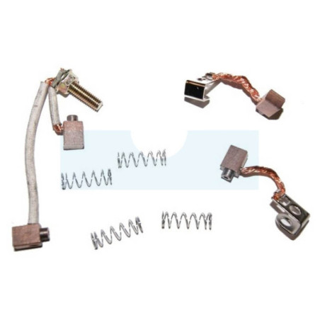 Jeu de charbons pour moteur démarreur Briggs & Stratton (497608)