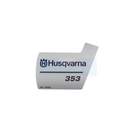 Autocollant pour tronçonneuse Husqvarna (537370510)