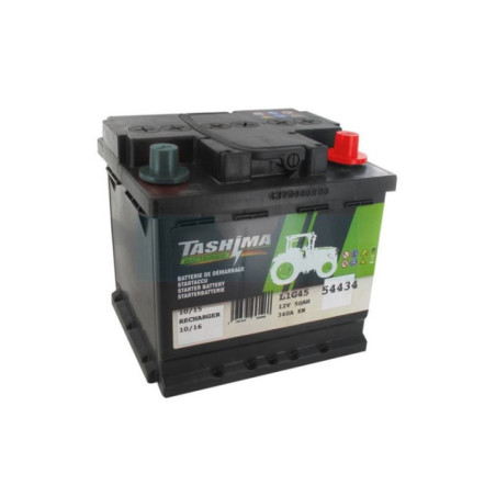 Batterie de démarrage Tashima 12V - 50Ah (54434)