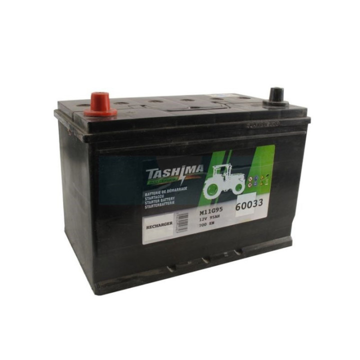 Batterie de démarrage pour micro tracteur Kubota (60033)