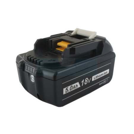 Batterie lithium/ion 18V - 5,0Ah adaptable outillage électroportatif MAKITA (BL1850B)