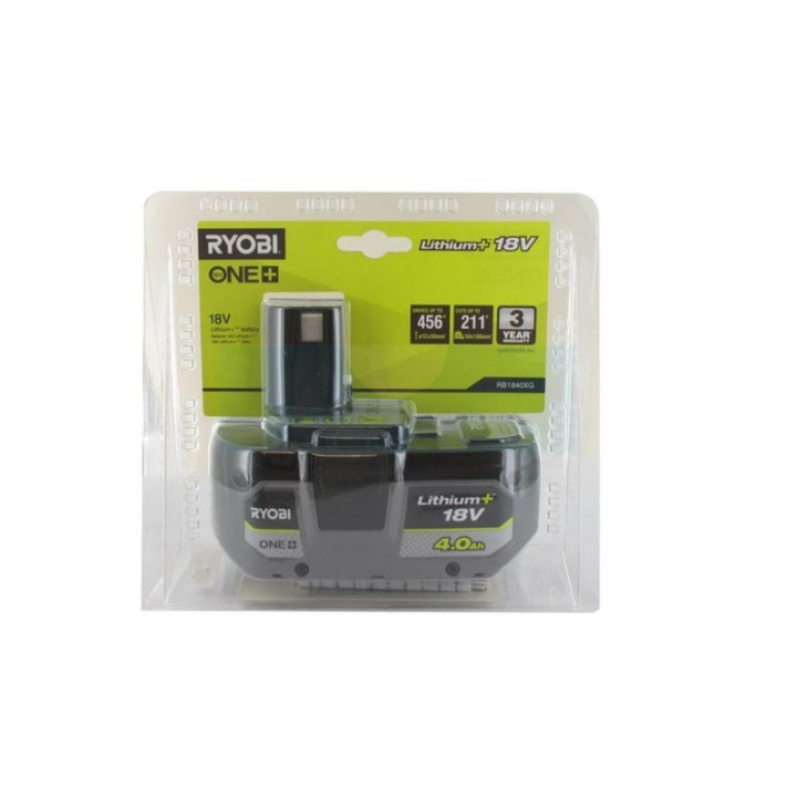 Batterie lithium/ion 18V 4,0Ah pour machines RYOBI (5133001966)