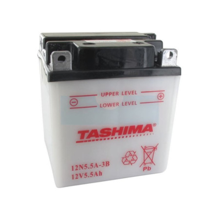 Batterie plomb Tashima 12V, 5,5Ah (12N55A3B)
