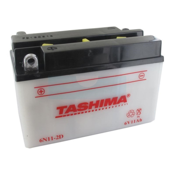 Batterie plomb Tashima 6V, 11Ah (6N112D)