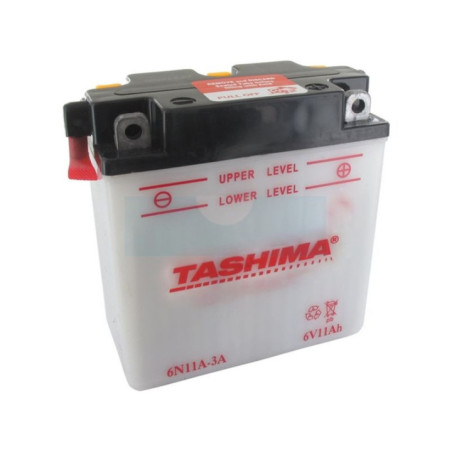 Batterie plomb Tashima 6V, 11Ah (6N11A3A)