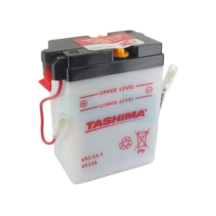 Batterie plomb Tashima 6V, 2Ah (6N22A4)