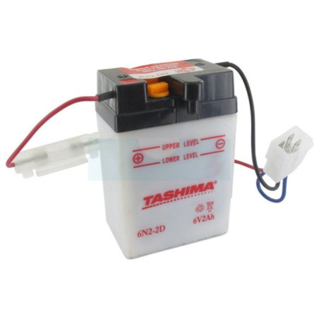 Batterie plomb Tashima 6V, 2Ah (6N22D)
