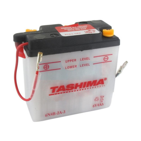 Batterie plomb Tashima 6V, 4Ah (6N4B2A3)