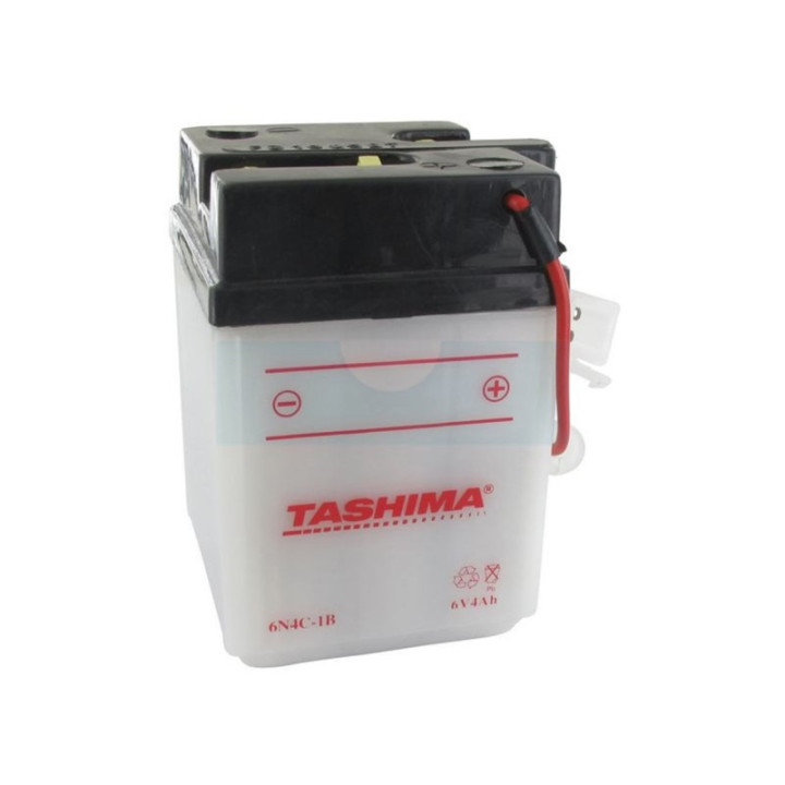 Batterie plomb Tashima 6V, 4Ah (6N4C1B)