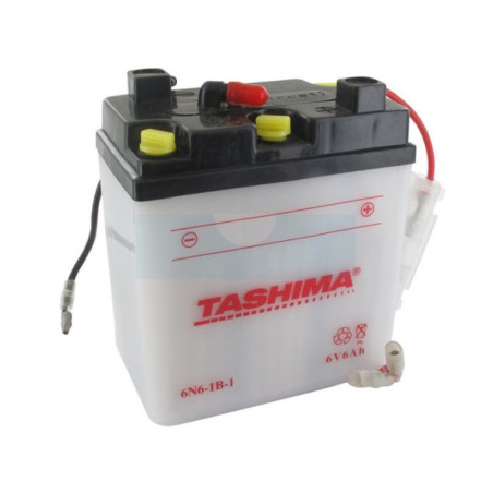 Batterie plomb Tashima 6V, 6Ah (6N61B1)