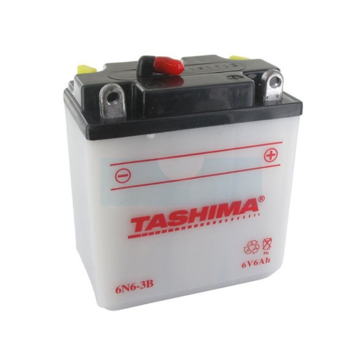 Batterie plomb Tashima 6V, 6Ah (6N63B)