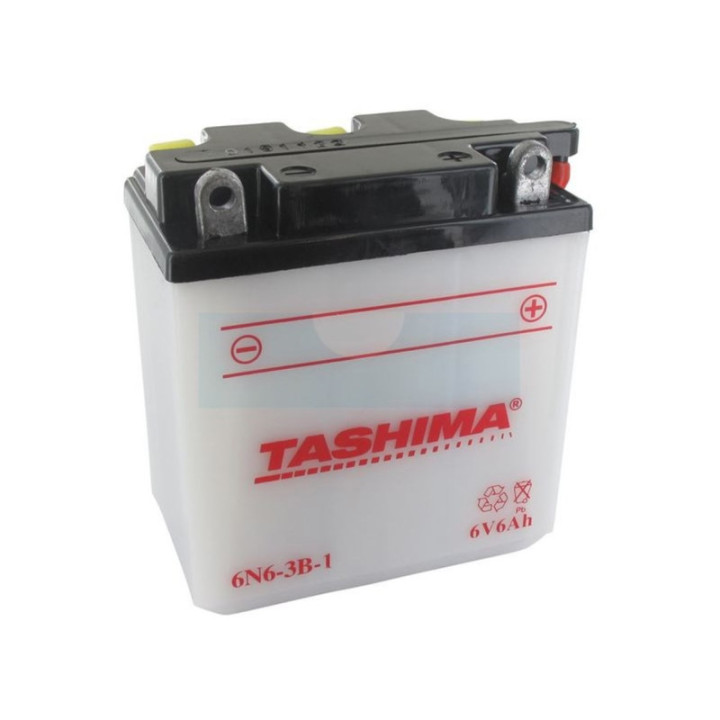 Batterie plomb Tashima 6V, 6Ah (6N63B1)