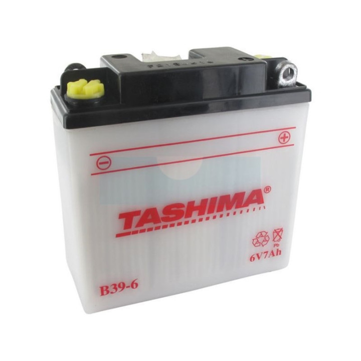 Batterie plomb Tashima 6V, 7Ah (B39-6)