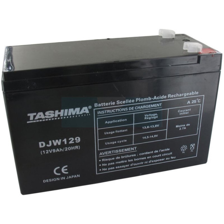 Batterie Tashima gel/agm 12V, 9 Ah (118120010/0)