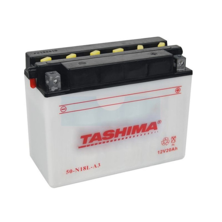 Batterie plomb Tashima renforcée 12V, 20Ah (F50N18LA3)