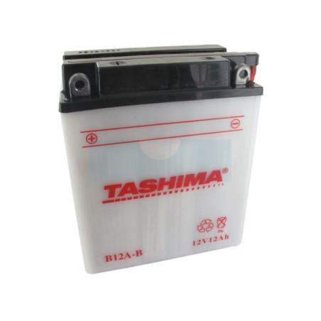 Batterie plomb Tashima renforcée 12V, 12Ah (FB12AB)