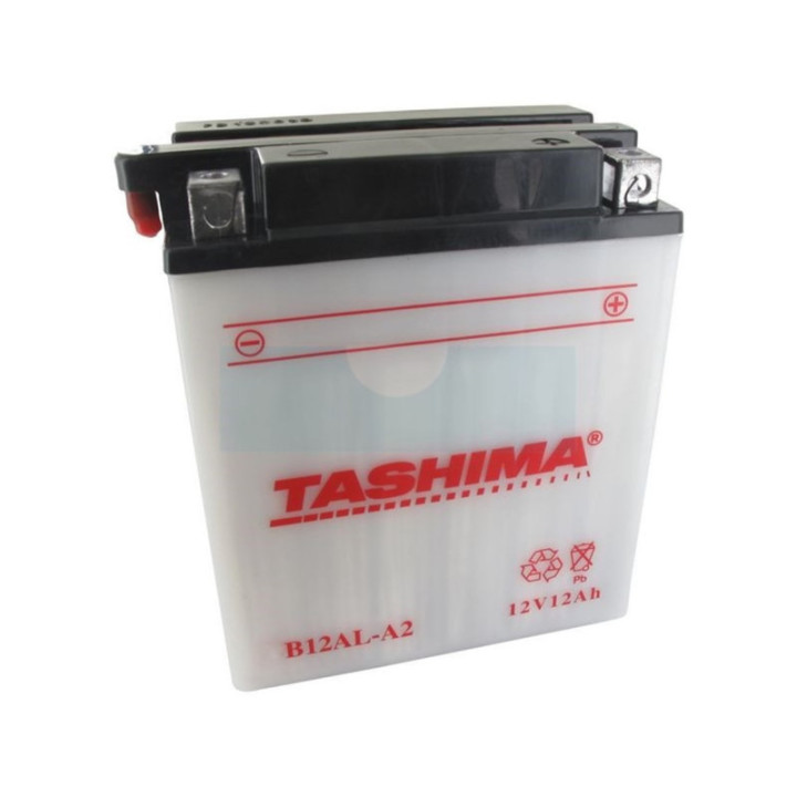 Batterie plomb Tashima renforcée 12V, 12Ah (FB12ALA2)