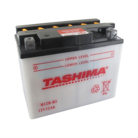 Batterie plomb Tashima renforcée 12V, 12Ah (FB12BB2)